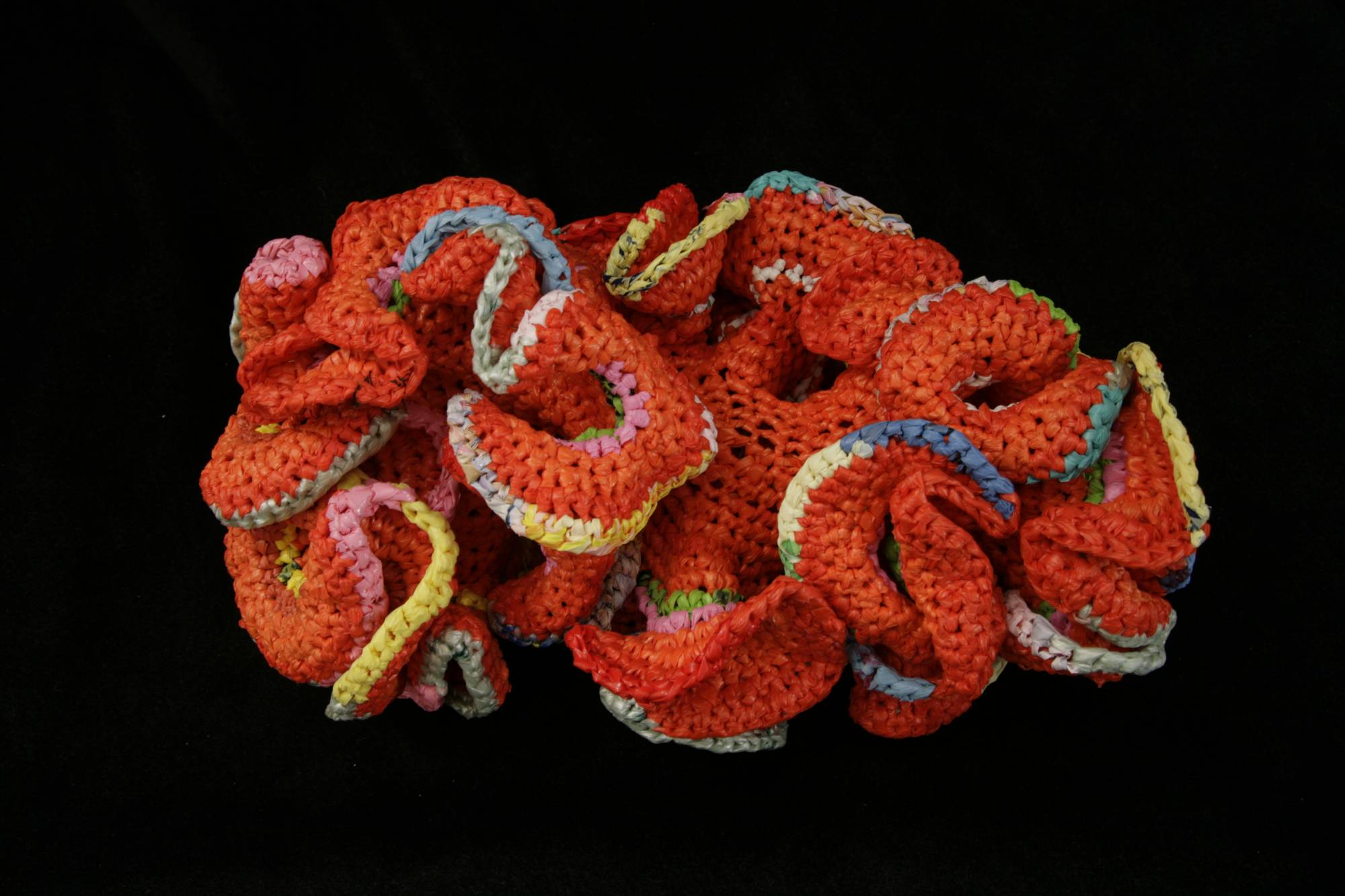 Crochet sculpture