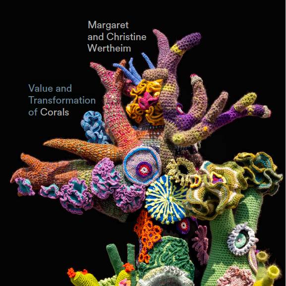 Book cover of crochet coral reef project 2022